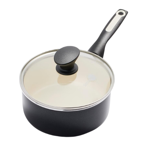 Ceramic Saucepan Pot, 2qt