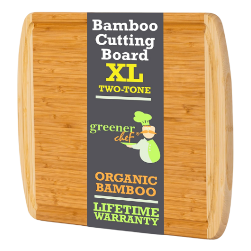 Greener Chef_Organic Bamboo Cutting Board (Extra Large)