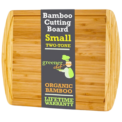 Organic Bamboo Cutting Board (Small)