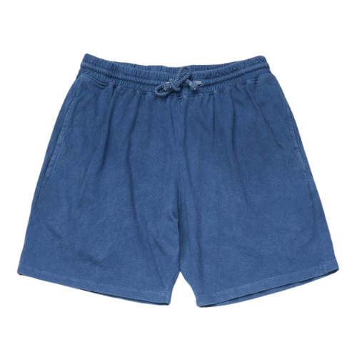 Indigo Dyed Women’s Organic Athletic Shorts