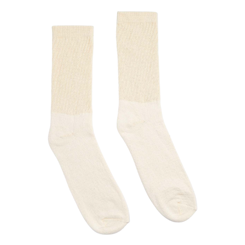 Harvest & Mill_Womens Organic Cotton Crew Socks (White)