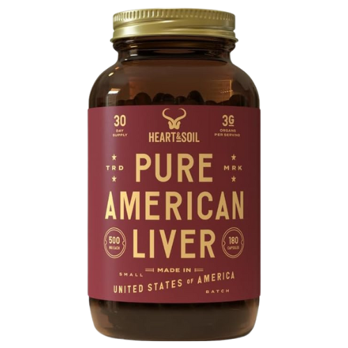 American Beef Liver Capsules