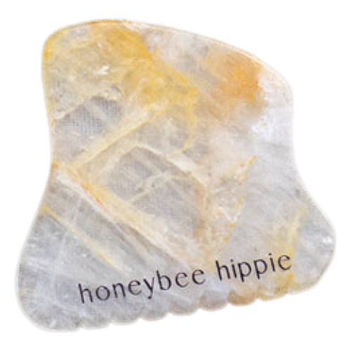 Golden Quartz Gua Sha