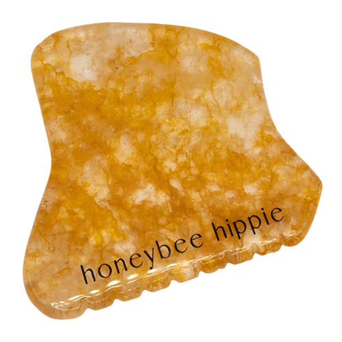 Golden Quartz Gua Sha