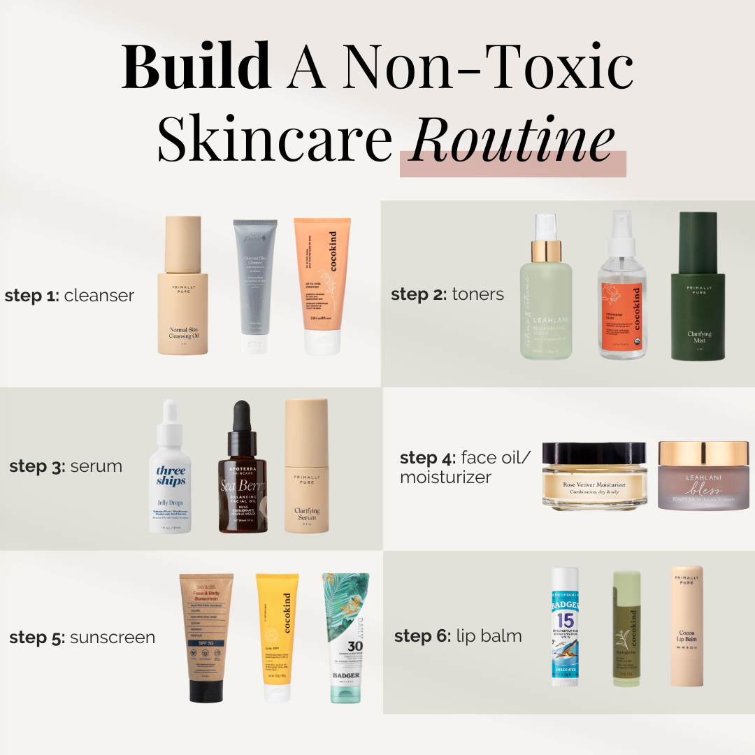Build A Non-Toxic Skincare Routine