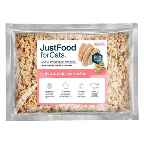 JustFoodForDogs_Fish & Chicken Cat Food