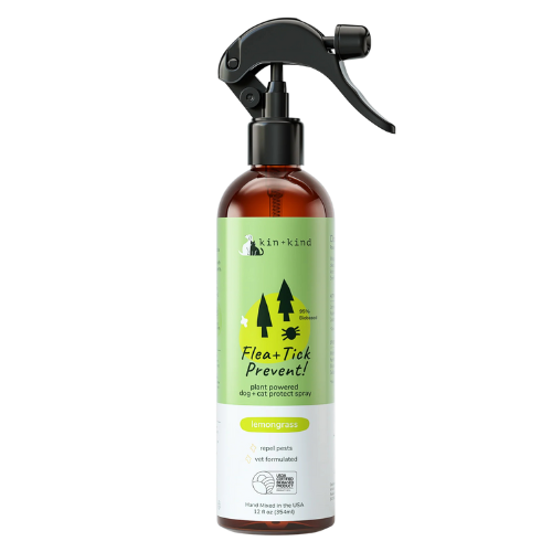 Flea + Tick Protect Spray for Dogs & Cats (Lemongrass)