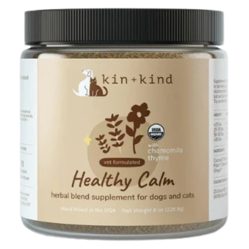 Healthy Calm Supplement for Dogs & Cats
