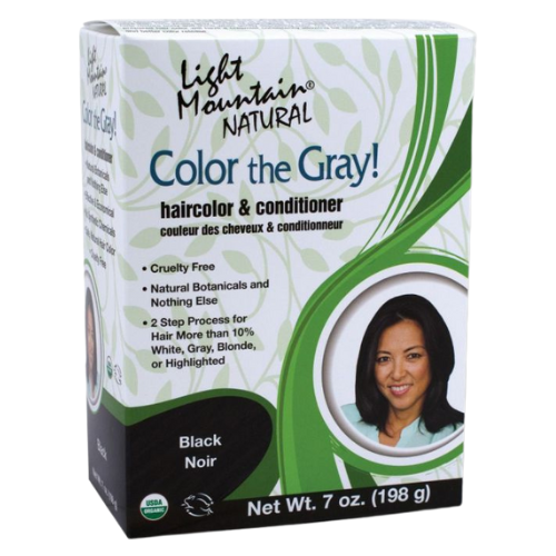 Color the Gray Hair Dye and Conditioner (Black)