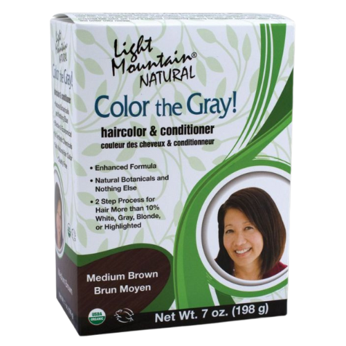Color the Gray Hair Dye and Conditioner (Medium Brown)
