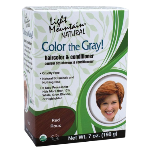 Color the Gray Hair Dye and Conditioner (Red)