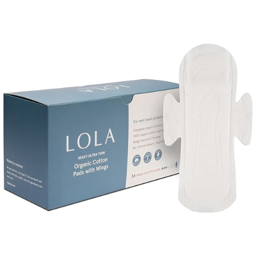 Organic Cotton Pads with Wings