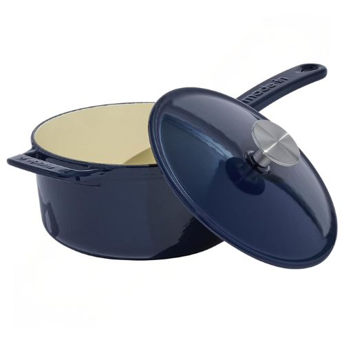 Cast Iron Saucepan with Lid