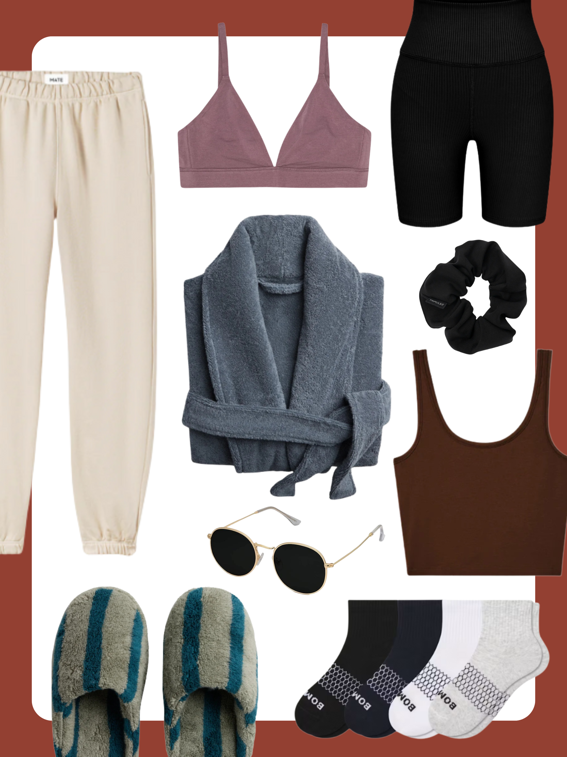 NON-TOXIC CLOTHING ARTICLE COLLAGE