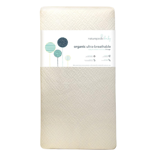Crib Baby Mattress (2-Stage) Organic Breathable