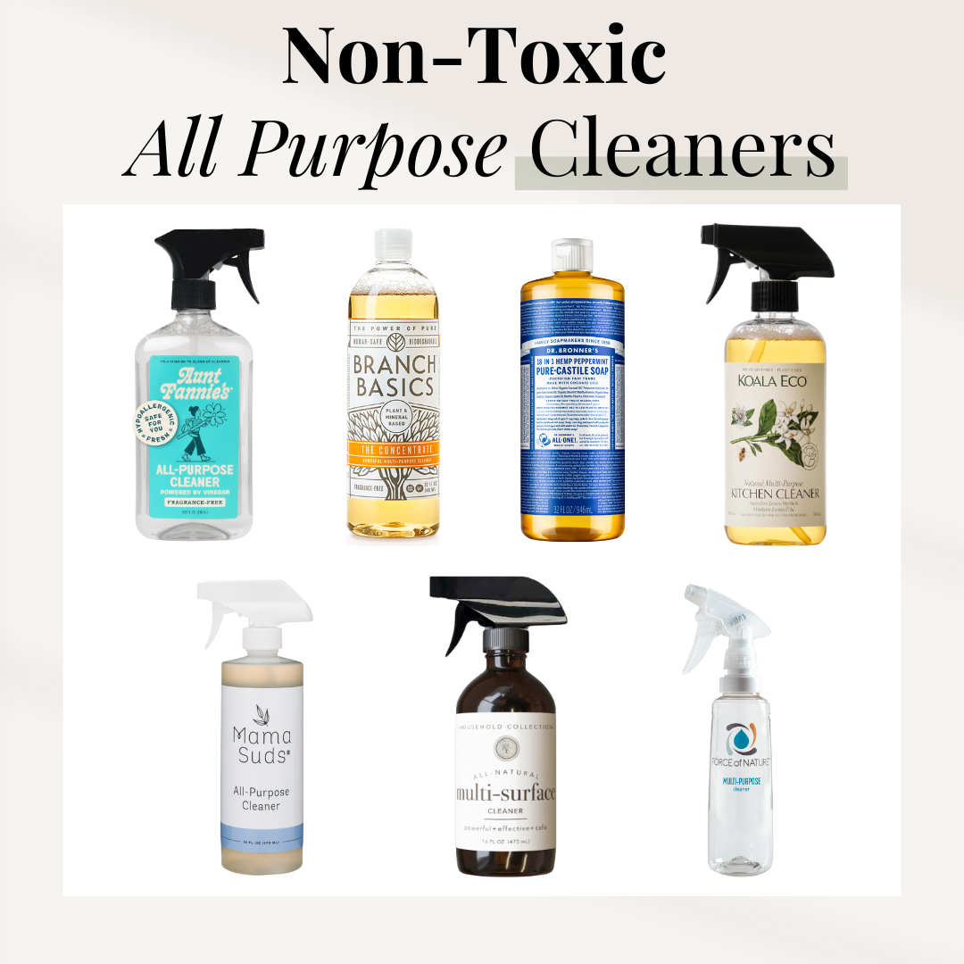 Non-Toxic All Purpose Cleaners