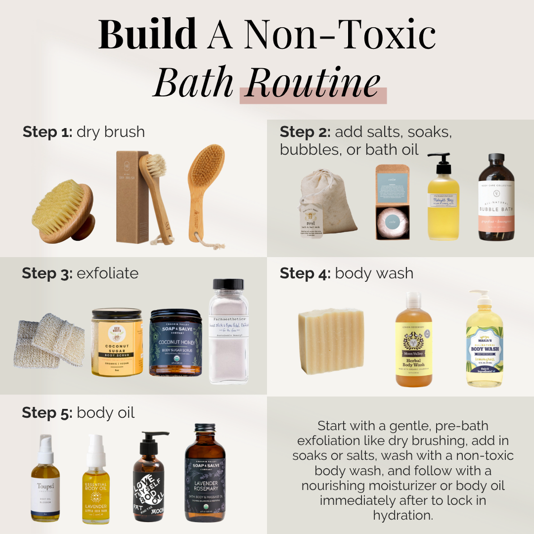 Build A Non-Toxic Bath Routine