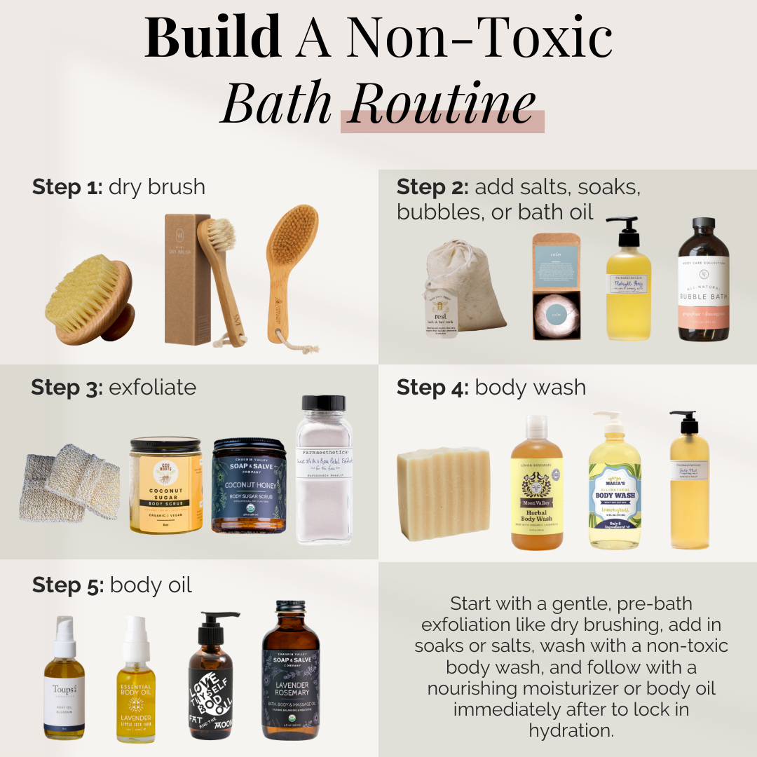 Build A Non-Toxic Bath Routine