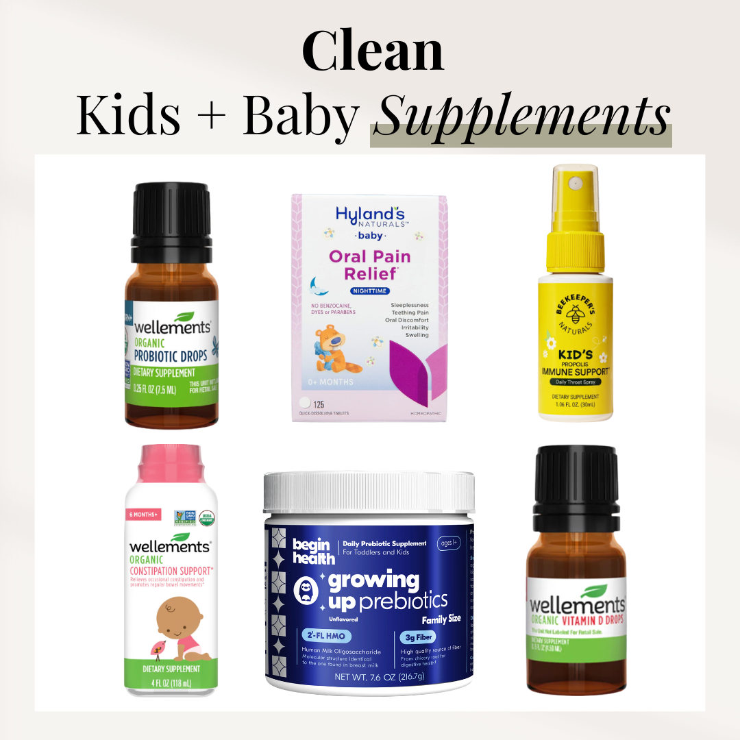 Non-Toxic Kids + Baby Supplements