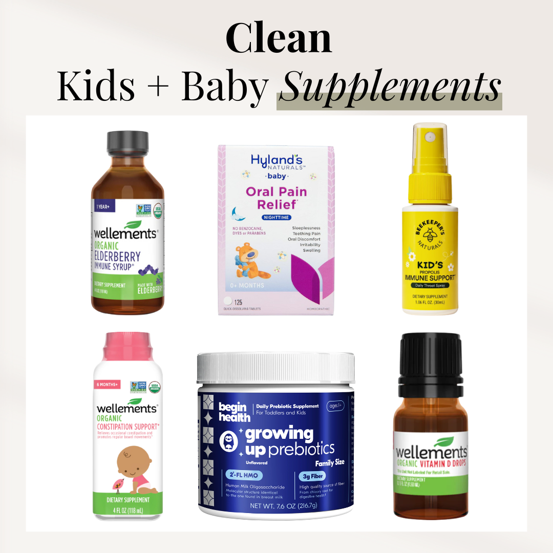 Non-Toxic Kids + Baby Supplements
