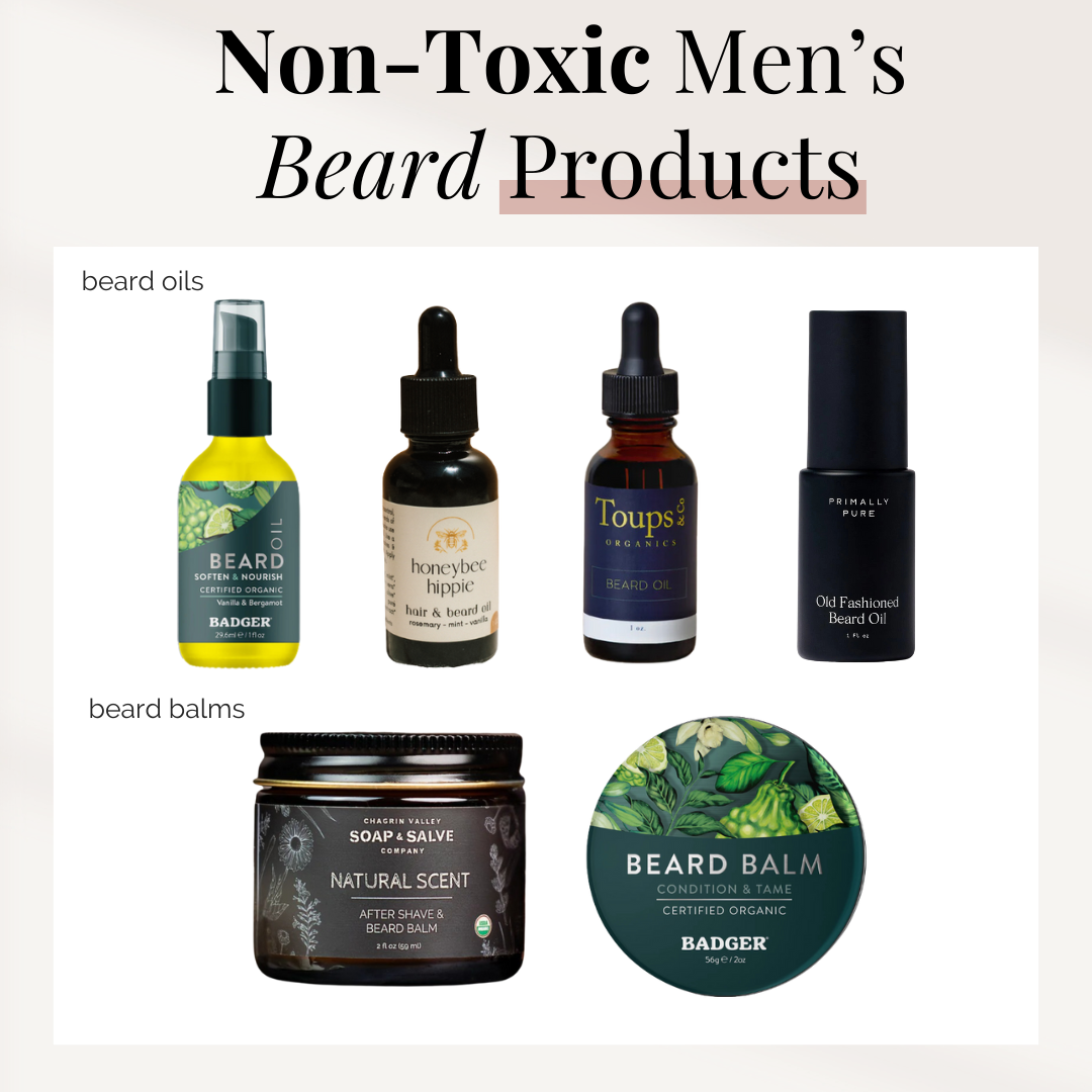 Non-Toxic Men's Beard Products