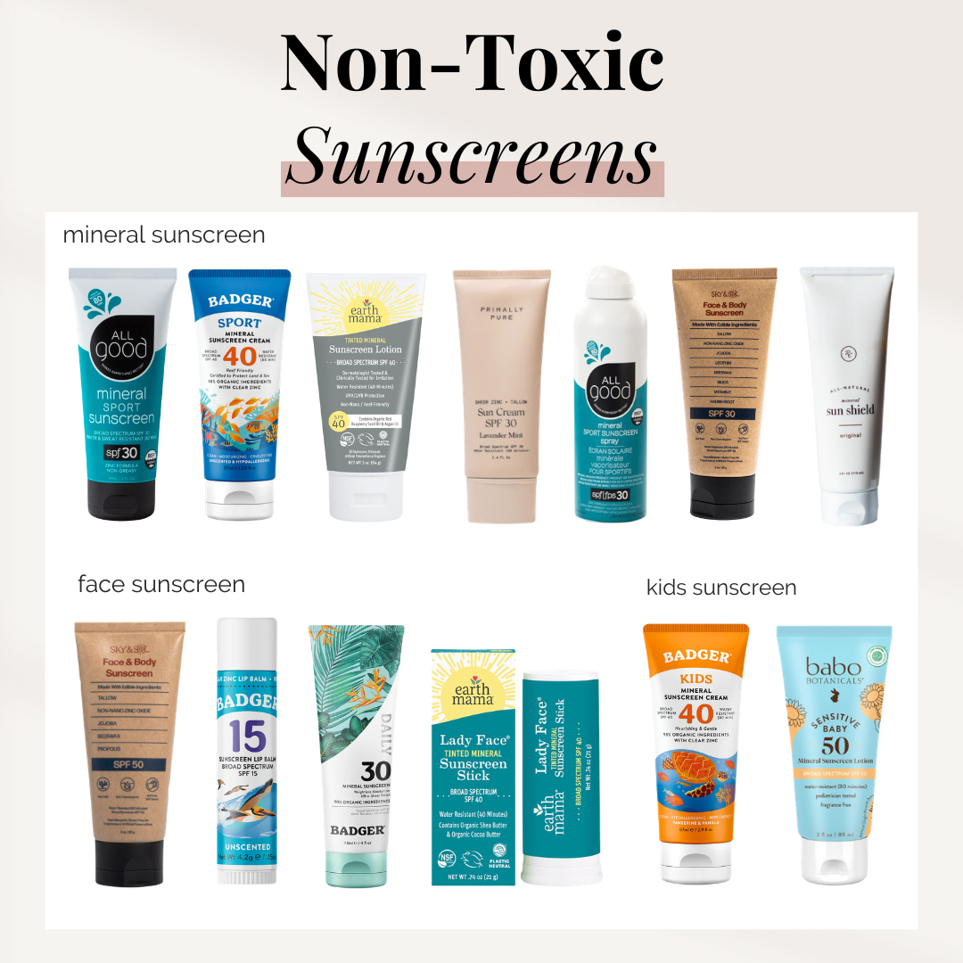 Non-Toxic Sunscreens