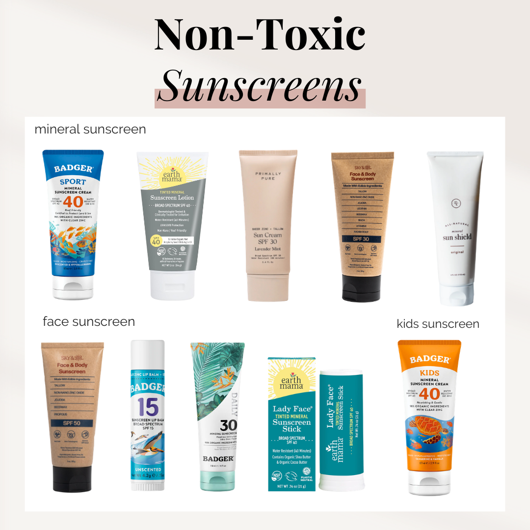 Non-Toxic Sunscreens