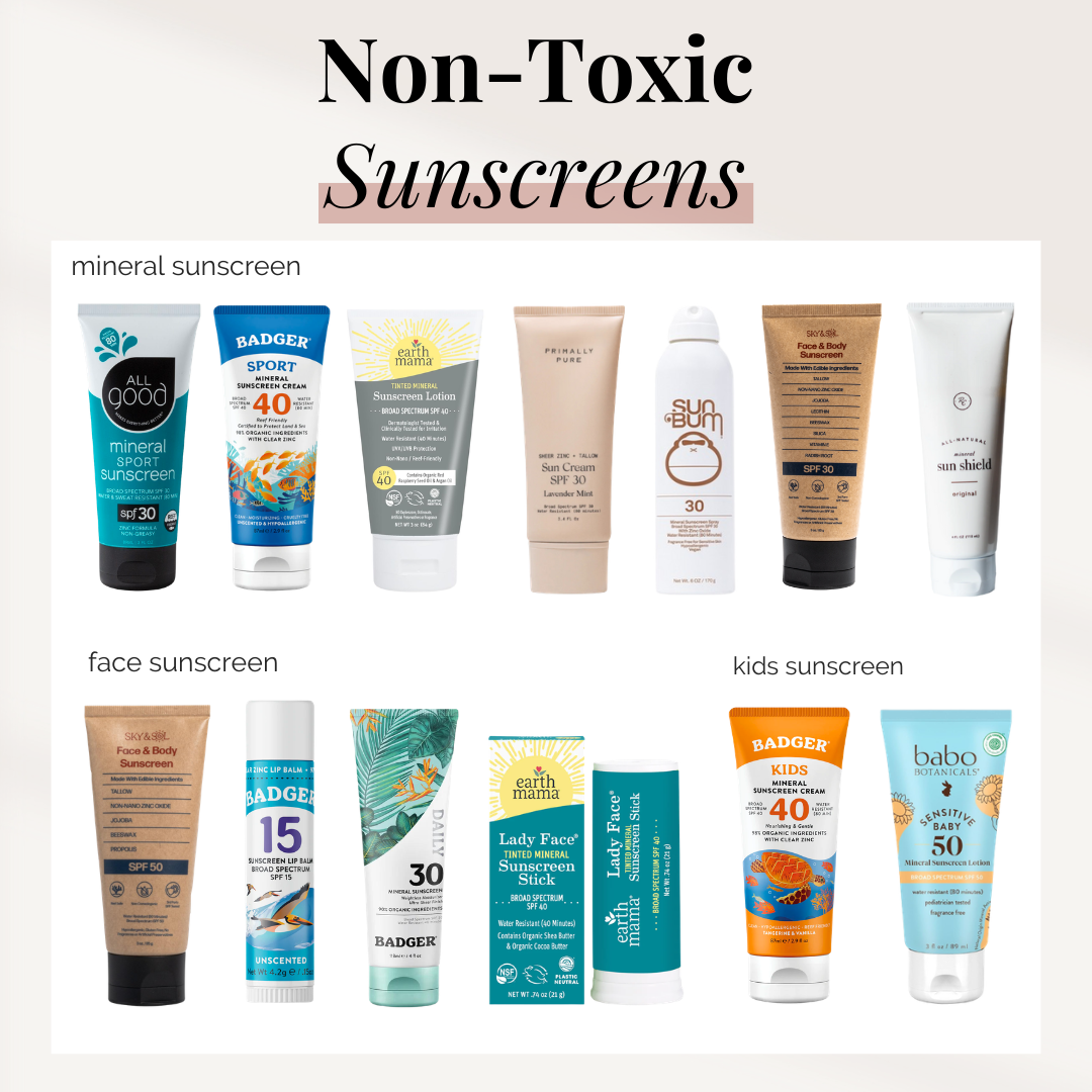 Non-Toxic Sunscreens