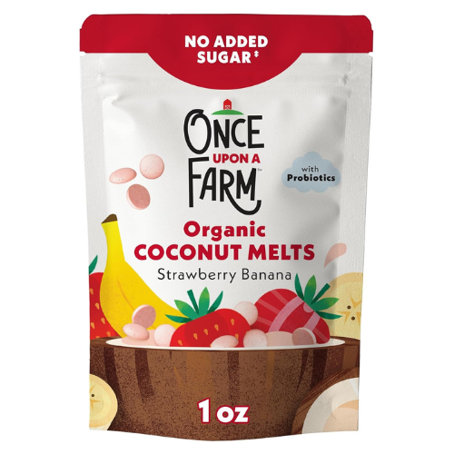 Organic Coconut Melts (Strawberry Banana)