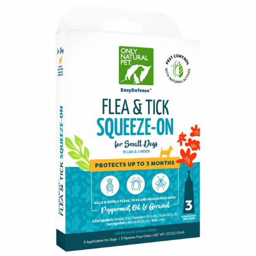 EasyDefense Herbal Squeeze-On Flea Treatment (Small Dogs)