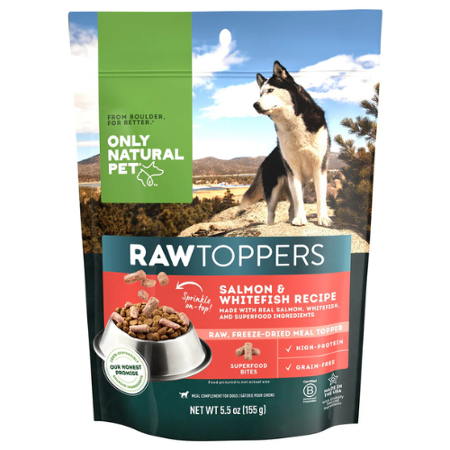 Freeze-Dried Meal Topper for Dogs (Salmon & Whitefish)