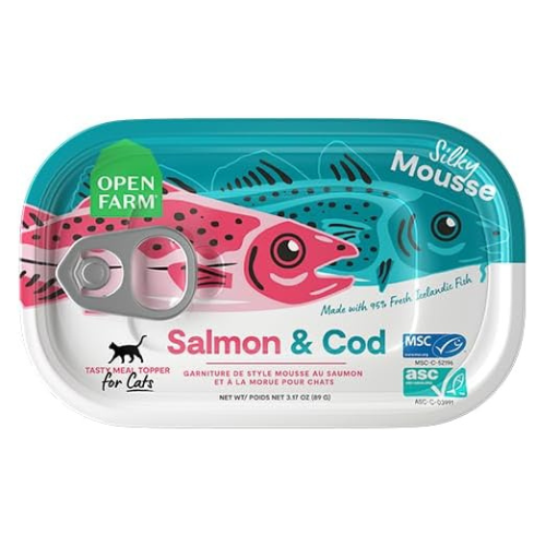 Canned Cat Food Topper (Salmon & Cod)