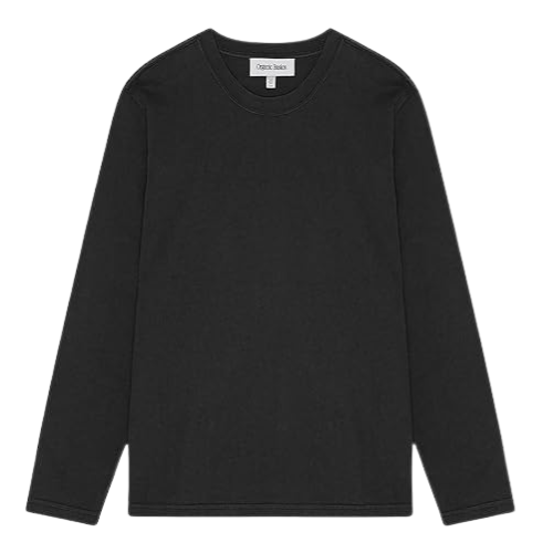 Men’s Cotton Boxy Fit Long Sleeve Tee Shirt