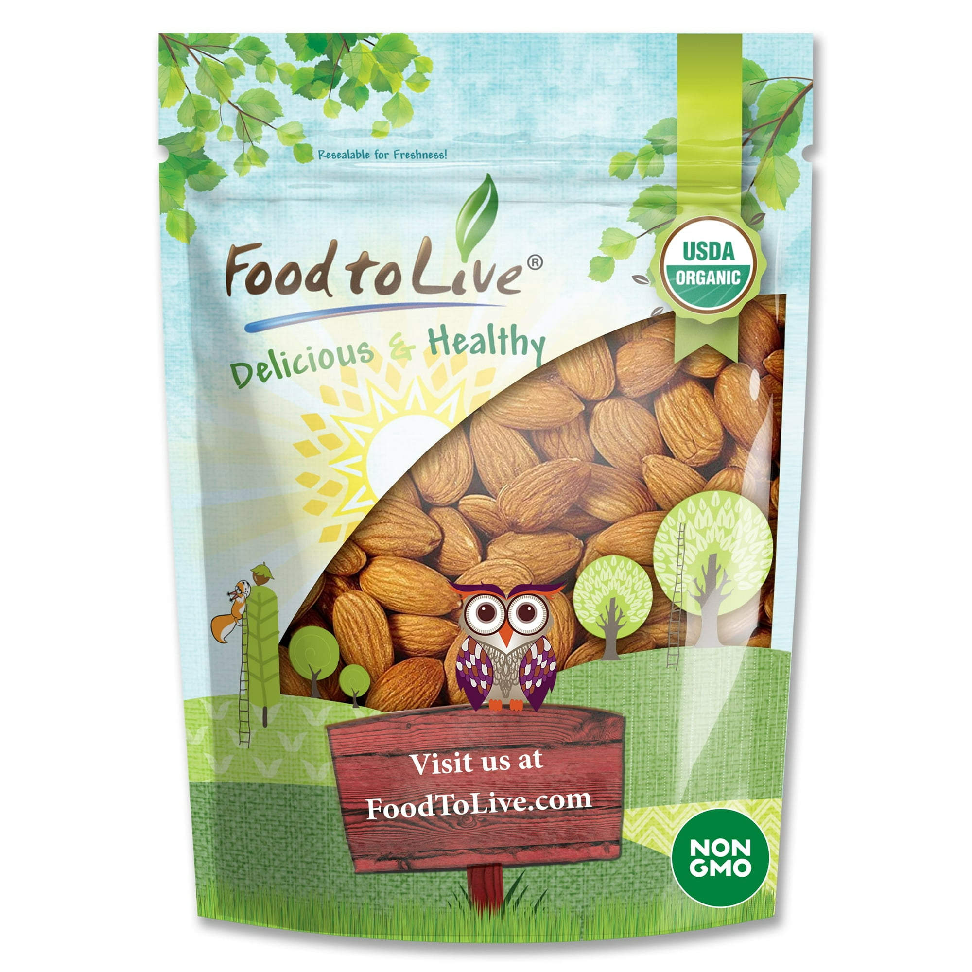 Organic Italian Raw Almonds