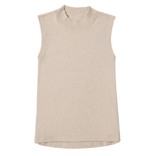 Airplane Mock Neck Shell