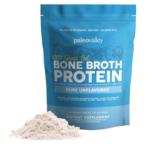 Grass Fed Bone Broth Protein Powder (Unflavored)