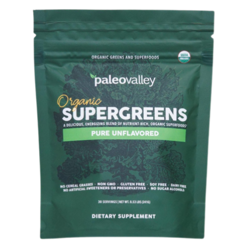 Organic Supergreens Powder (Unflavored)