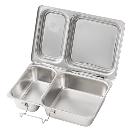 PlanetBox_Stainless Steel Bento Box (2 Compartments)