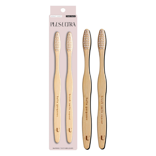 Plus Ultra_Bamboo Toothbrush, 2pk