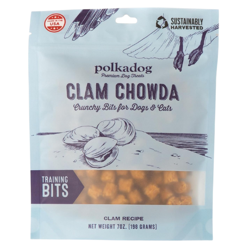 Clam Chowda Training Bits for Dogs & Cats