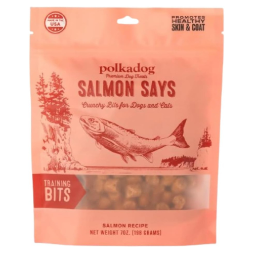 Polkadog_Salmon Says Training Bits for Dogs & Cats