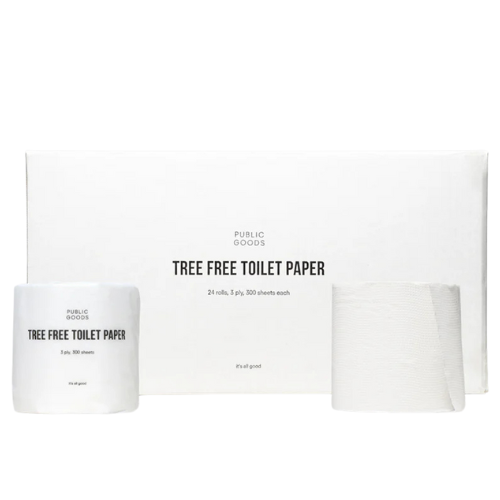 Public Goods_Boxed Toilet Paper (24 rolls per case)
