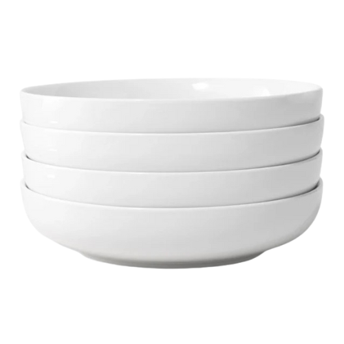 Ceramic Dinner Bowls, 4pk