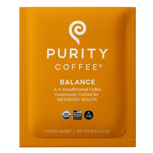 Balance: 2/3 Decaf Coffee Sachet