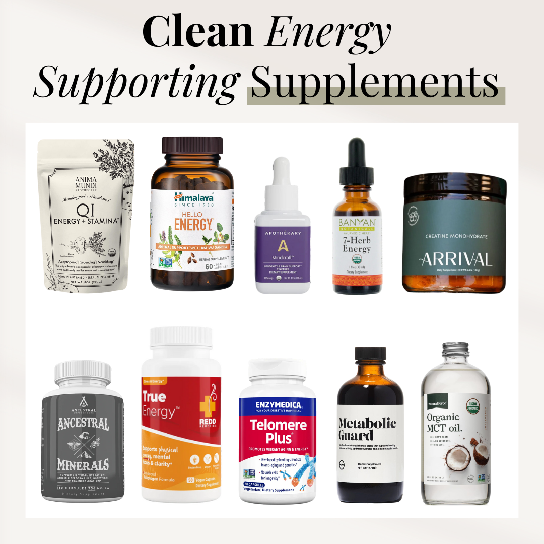 Clean Energy Supporting Supplements