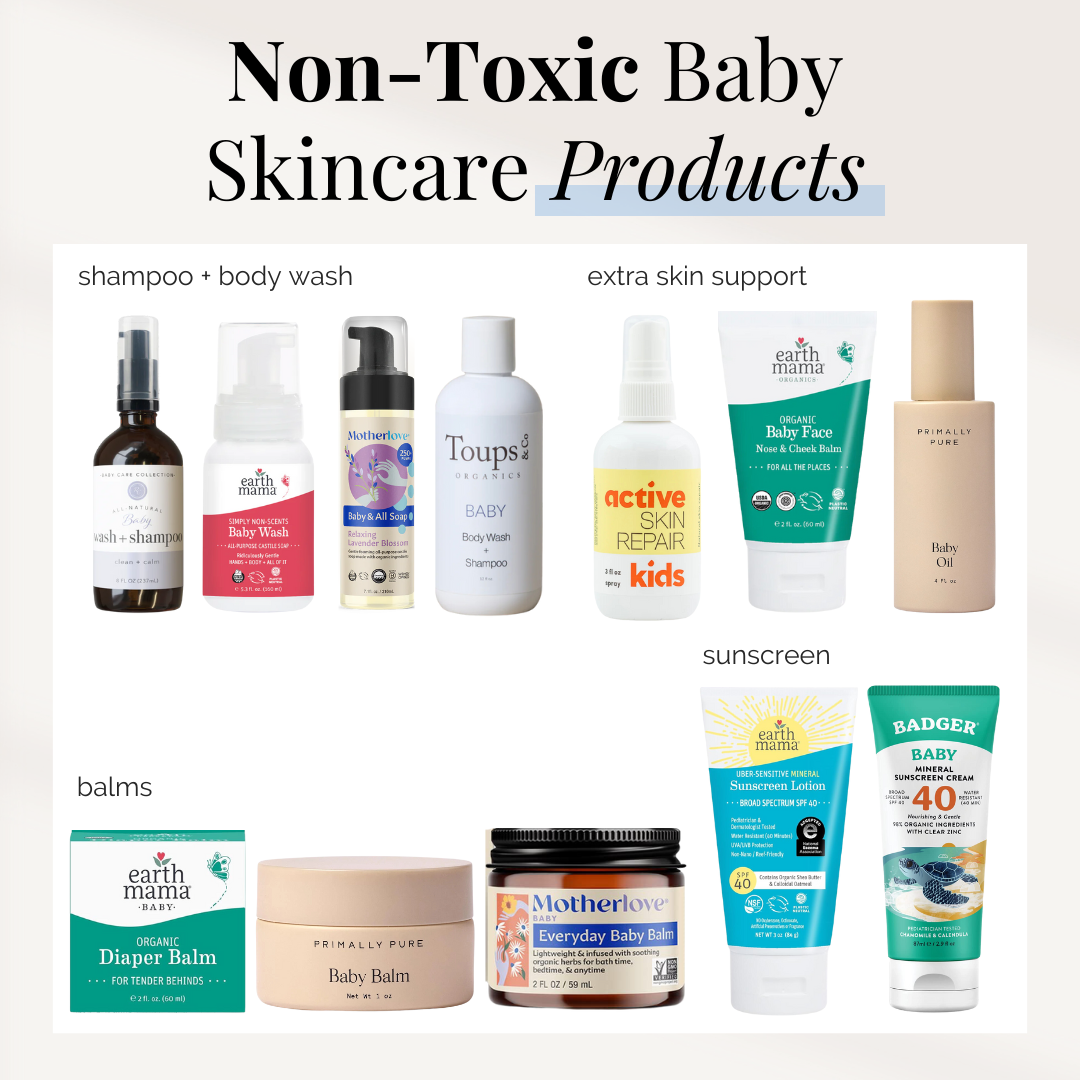 Non-Toxic Baby Skincare Products