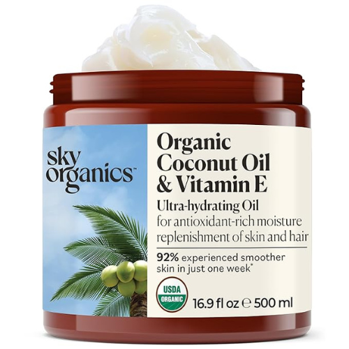 Organic Coconut Oil & Vitamin E