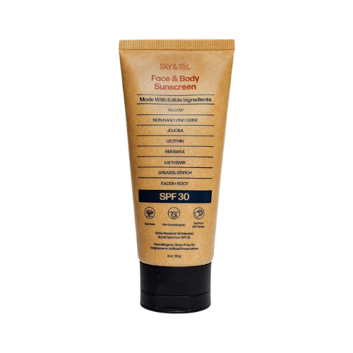Sky & Sol_Face and Body Tallow Sunscreen SPF 30