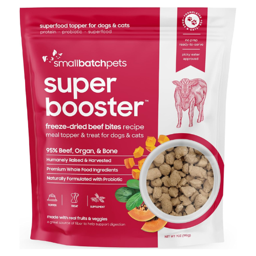 Smallbatch_Freeze-Dried Beef Bites for Dogs + Cats