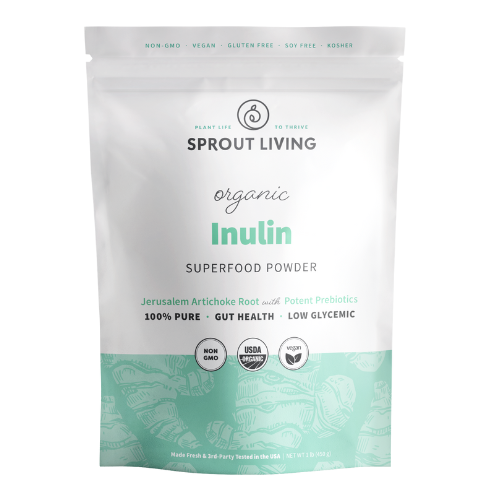 Organic Prebiotic Inulin Fiber Powder